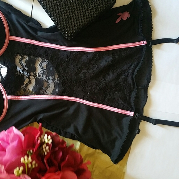 Sold Play boy lace Corset - Picture 2 of 5